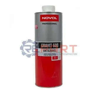 GRAVIT 600 Антикорозійне покриття MS - біле 1,0л x12 NOVOL 37831