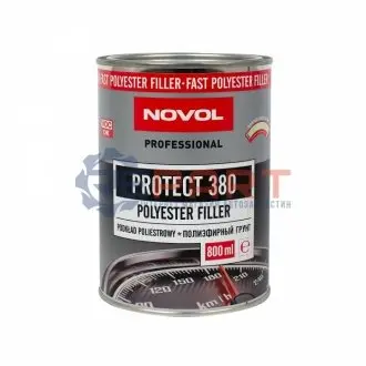 PROTECT 380 Автогрунт поліефірний 0,8 л + 0,08 л NOVOL 90016