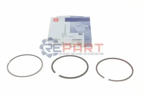 Кільця поршневі Fiat Doblo 1.9JTD 99- (82.00mm/STD) (2-2-2) = 8920980000 NPR 120020005800 Купити в Україні