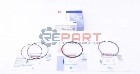 Кільця поршневі Suzuki/Opel 1.3CDTI 05- (69.60mm/STD) (2.0-1.5-2.0) = 8935640000 NPR 120035005700 Купити в Україні
