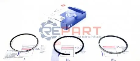 Кільця поршневі Citroen Jumper/Fiat Scudo/Ducato 1.9TD (83.50mm/+0.5) (3-2-3) = 8937445000 NPR 120037004421 Купити в Україні
