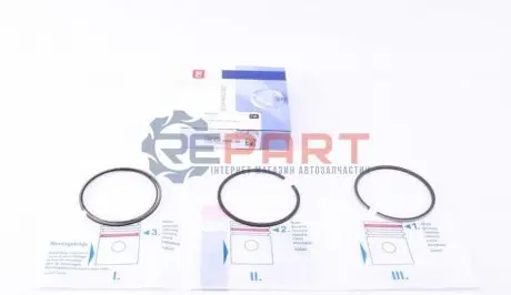 Кільця поршневі Citroen C1/C2/C3 1.4HDi 02- (73.70mm/STD) (2.5-1.95-2.5) = 8937560000 NPR 120037005600 Купити в Україні