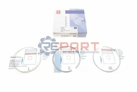 Фото Кільця поршневі Audi 80/100/VW Passat 1.8-2.7 83- (81.00mm/STD) 1.5-1.75-3.0 = 8950370000 NPR (120050003400) зображення 1