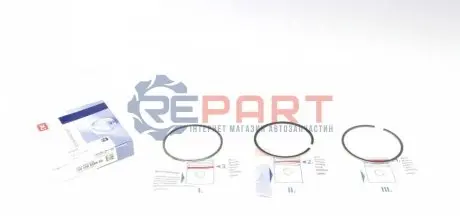 Кільця поршневі VW Crafter/T6 2.0TDI 15- (81.00mm/STD) (1.75-2-2) = 8950000000 NPR 120 050 0089 00 Купити в Україні