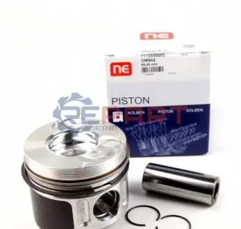 Поршень MB Sprinter 2.9D/TD 96- (89.00mm/STD) OM602 = 7110590000 NPR 130010000800 Купити в Україні