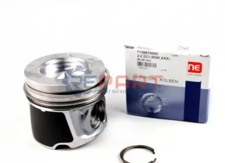 Поршень Renault Megane/Trafic 2.0dci 06- (84.00mm/STD) = 7138570000 NPR 130038003500 Купити в Україні