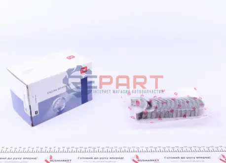 Вкладиші корінні BMW (E30/E39) 2.4i/325 2.5TD/320 2.0i/Opel Omega 2.5TD (STD) (к-кт) = 6007000000 NPR 180 007 0001 00 Купити в Україні