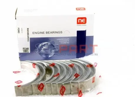 Фото Вкладиші корінні Ford Transit 2.5D (+0.25) = 6021052500 NPR (180021000615) зображення 1