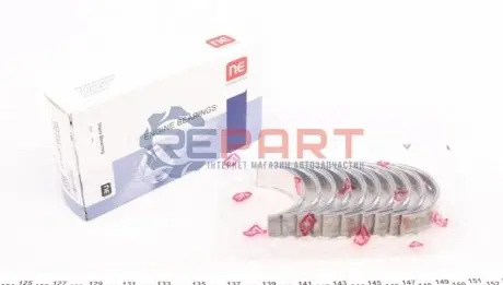 Вкладиші корінні Renault Trafic III 1.6dCi/Opel Vivaro B 1.6CDTI 14- (+0.50) (R9M) = 6038155000 NPR 180038001521 Купити в Україні