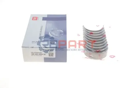 Фото 1 — Вкладиші корінні VW Caddy III/T5 2.0 03-15 (STD) = 6050080000 NPR (180 050 0009 00) Фото Вкладиші корінні VW Caddy III/T5 2.0 03-15 (STD) = 6050080000 NPR (180 050 0009 00) зображення 1