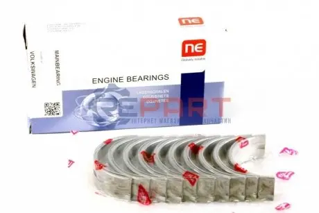 Вкладыши коренные VW T4 1.9TD (STD) = 6050120000 NPR 180050001300 Купить в Украине