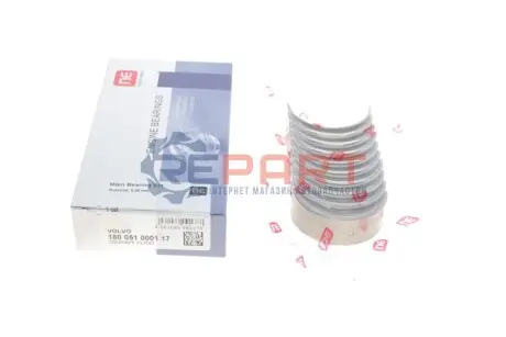 Вкладиші корінні Citroen Berlingo 1.4/1.6 TDCi/HDi (+0.30) = 6051103000 NPR 180 051 0001 17 Купити в Україні