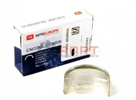 Фото Вкладиші шатунні MB 208 2.3D OM601 (STD) = 6110580000 NPR (181 010 0009 00) зображення 1