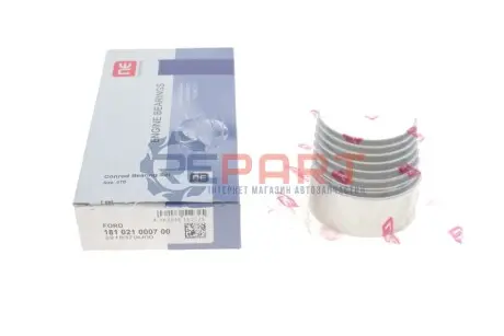 Фото Вкладиші шатунні Ford Transit/Mondeo 2.0TD/TDCi/2.4TDI (STD) = 6121560000 NPR (181 021 0007 00) зображення 1