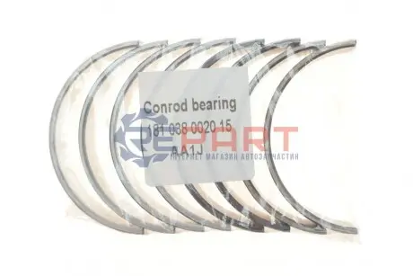 Вкладиші шатунні Opel Vivaro B/Renault Trafic III 1.6CDTI/dCi 14- (+0.25) (R9M) = 6138672500 NPR 181 038 0020 15 Купити в Україні