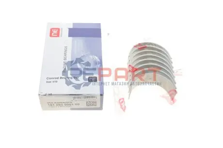 Вкладиші шатунні VW Golf/Passat/Caddy 1.6i/1.8i/2.0i (STD) = 6150500000 NPR 181 050 0001 00 Купити в Україні