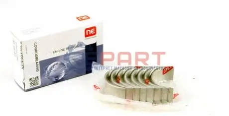 Вкладиші шатунні VW Golf/Passat/Caddy 1.6i/1.8i/2.0i (+0.25) = 6150502500 NPR 181050000115 Купити в Україні