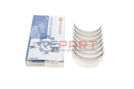 Вкладиші шатунні Fiat Scudo/Citroen Berlingo 1.6 D/HDi (+0.25) = 6151652500 NPR 181 051 0001 15 Купити в Україні