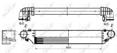 Интеркуллер NRF 30164A
