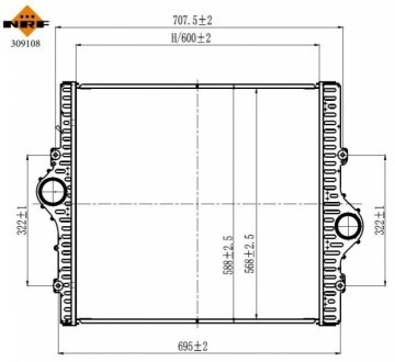 Автозапчастина NRF 309108