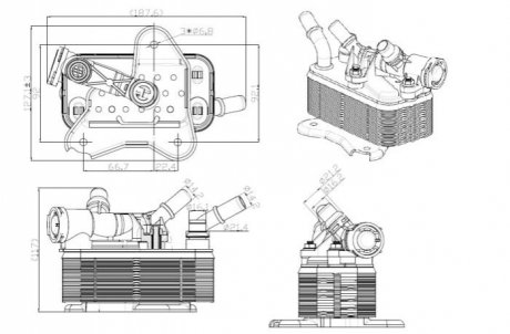 Автозапчасть NRF 310059