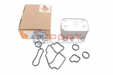 Фото Радіатор масляний VW Caddy III/Crafter/T5 (теплообмінник) NRF (31263) зображення 1