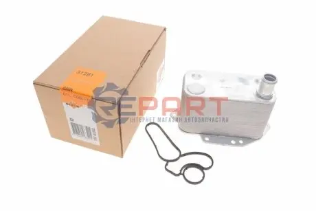 Радіатор масляний BMW 3 (E90/E93)/5 (E60/E61)/6 (E63/E64) 02-13 (теплообмінник) NRF 31281 Купити в Україні