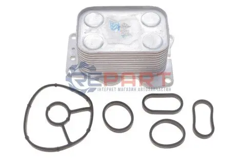 Радіатор масляний Citroen Jumpy/Fiat Scudo/Peugeot Expert 2.0 HDI 07- (теплообмінник) NRF 31338 Купити в Україні
