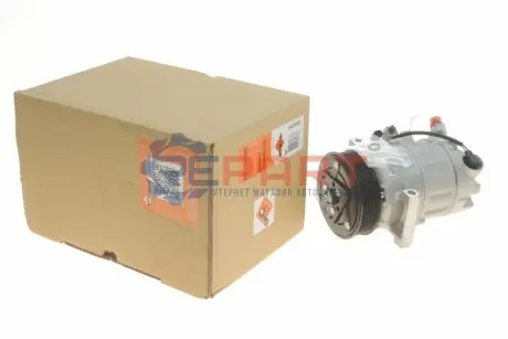 Фото Компресор кондиціонера Renault Scenic/Megane 1.2/1.6dCi 11- NRF (320055) зображення 1