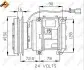 Компресор кондиціонера 24В (R134a) JOHN DEERE 120C, 180C W, 200, 200 C, 200 LC, 230 C, 230 LC, 230 LC R, 270 C, 270 C LC, 370, 450, 450D, 550A, 550B, 550G, 600 KOMATSU CS360-1, D275AX-5 NRF (32243) зображення 1
