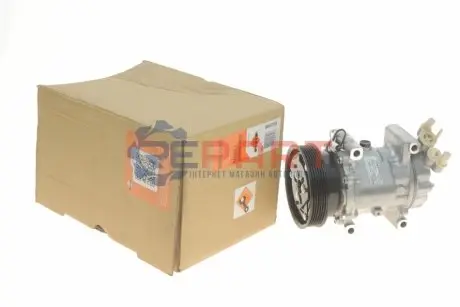 Фото Компресор кондиціонера Renault Kangoo 1.4/1.5dCi 97- NRF (32259) зображення 1