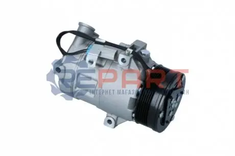 Фото 1 — Компресор кондиціонера Opel Astra H/Zafira B 1.7D 04- NRF (32428) Фото Компресор кондиціонера Opel Astra H/Zafira B 1.7D 04- NRF (32428) зображення 1