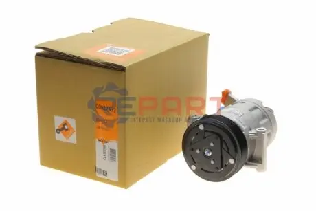 Фото Компресор кондиціонера Nissan Qashqai/Renault Megane II/Scenic II 1.6/2.0D 05- NRF (32472) зображення 1