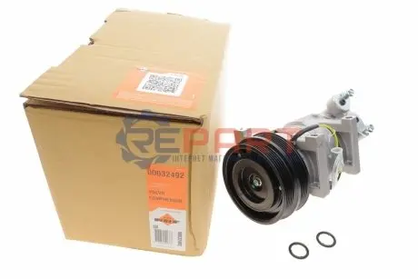 Фото Компресор кондиціонера Ford Focus II/Kuga I/Volvo C30/C70/S40/V50 1.4-2.5 04-13 NRF (32492) зображення 1