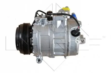 Компресор кондиціонера BMW (E60/E61) 3.0d/xd (M57) 02- (4PK/d=110mm) NRF 32525 Купити в Україні