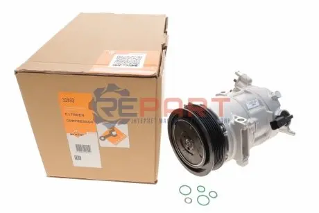 Фото 1 — Компресор кондиціонера Citroen Berlingo/Peugeot Partner 1.6 07- NRF (32593) Фото Компресор кондиціонера Citroen Berlingo/Peugeot Partner 1.6 07- NRF (32593) зображення 1