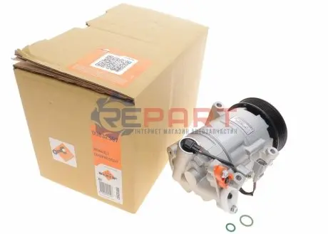 Фото Компресор кондиціонера Renault Grand Scenic III/Megane III 1.9dCi/2.0TCe 08- NRF (32597) зображення 1