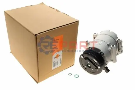 Фото 1 — Компресор кондиціонера Ford Fiesta VI/Focus III 1.25-1.6/1.4TDCI/1.6TDCI 10- NRF (32840) Фото Компресор кондиціонера Ford Fiesta VI/Focus III 1.25-1.6/1.4TDCI/1.6TDCI 10- NRF (32840) зображення 1