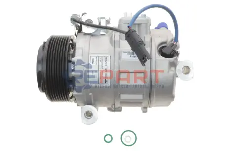 Фото Компресор кондиціонера BMW 5 (F10/F11) 2.5/3.0i (N52/N53) 09-13 (8PK/d=110mm) NRF (32888) зображення 1