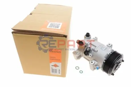 Фото Компресор кондиціонера Toyota Avensis 2.0/2.2D 08-18/RAV4 III 2.2D 06-13 NRF (32929) зображення 1