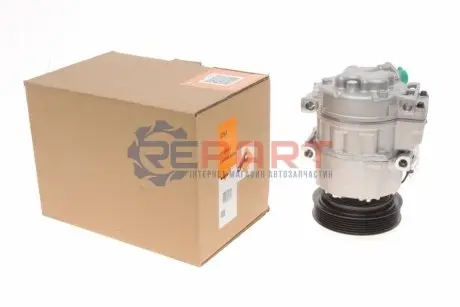 Фото Компресор кондиціонера Hyundai Santa Fe II/Sonata II/Kia Magentis II 2.0 VVTi/2.4/2.7 05-12 NRF (32964) зображення 1