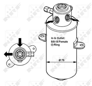 OSUSZACZ KLIMATYZACJI DB NRF 33033