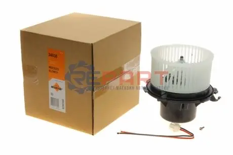 Фото Моторчик пічки MB Sprinter/VW Crafter 06- (+AC) NRF (34038) зображення 1