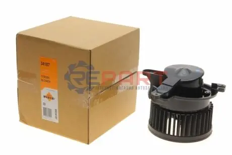 Фото Моторчик пічки Citroen Berlingo/Peuget Partner 96-15 NRF (34187) зображення 1