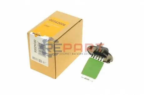 Резистор вентилятора пічки Citroen C3/DS3 09- NRF 342006 Купити в Україні