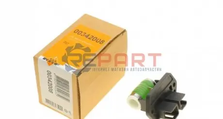 Резистор вентилятора пічки Fiat Brava/Bravo/Punto/Stilo 96-12 NRF 342008 Купити в Україні