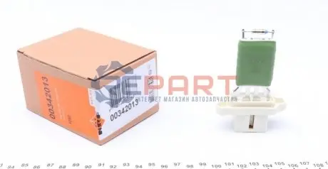 Фото 1 — Реостат пічки Ford Focus/Fiesta 05- NRF (342013) Фото Реостат пічки Ford Focus/Fiesta 05- NRF (342013) зображення 1