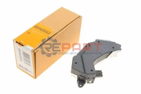 Резистор вентилятора пічки Opel Vectra C 02-08 (6 конт.) (12V) NRF 342033 Купити в Україні