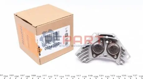 Резистор вентилятора пічки Citroen Berlingo/Peugeot Partner 86- NRF 342042 Купити в Україні