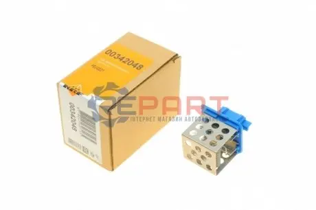 Резистор вентилятора пічки Citroen Xsara Picasso 99-11/Peugeot 206 02- NRF 342048 Купити в Україні